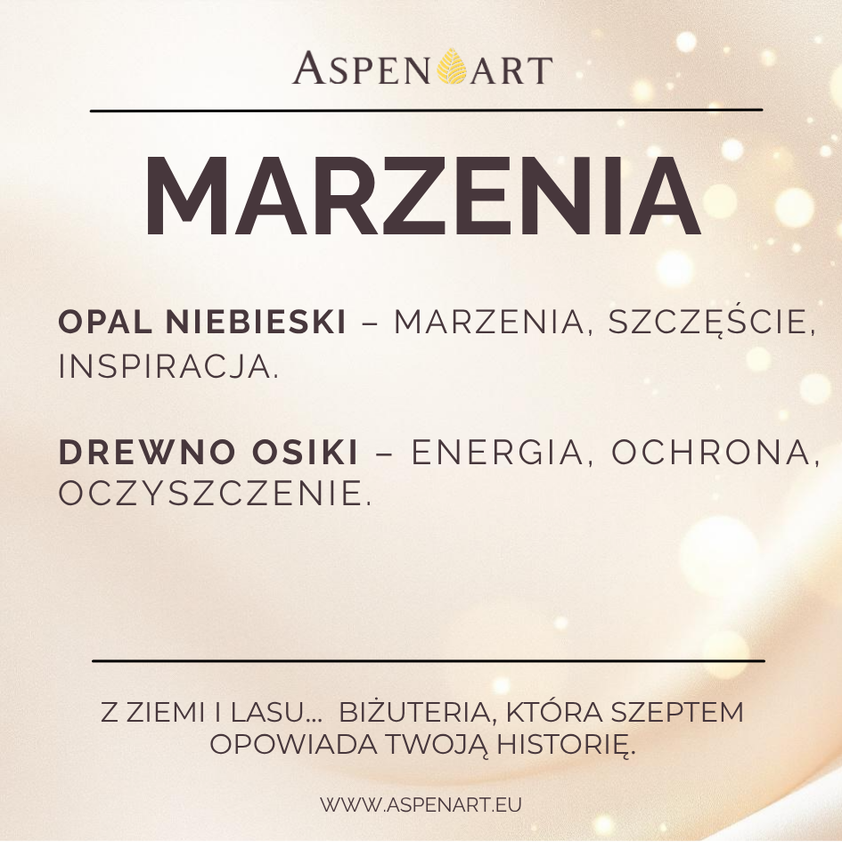 Naszyjnik z kamieniem - Opal niebieski 002 - obrazek 3