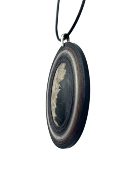 Naszyjnik z kamieniem - Agat palmowy 034