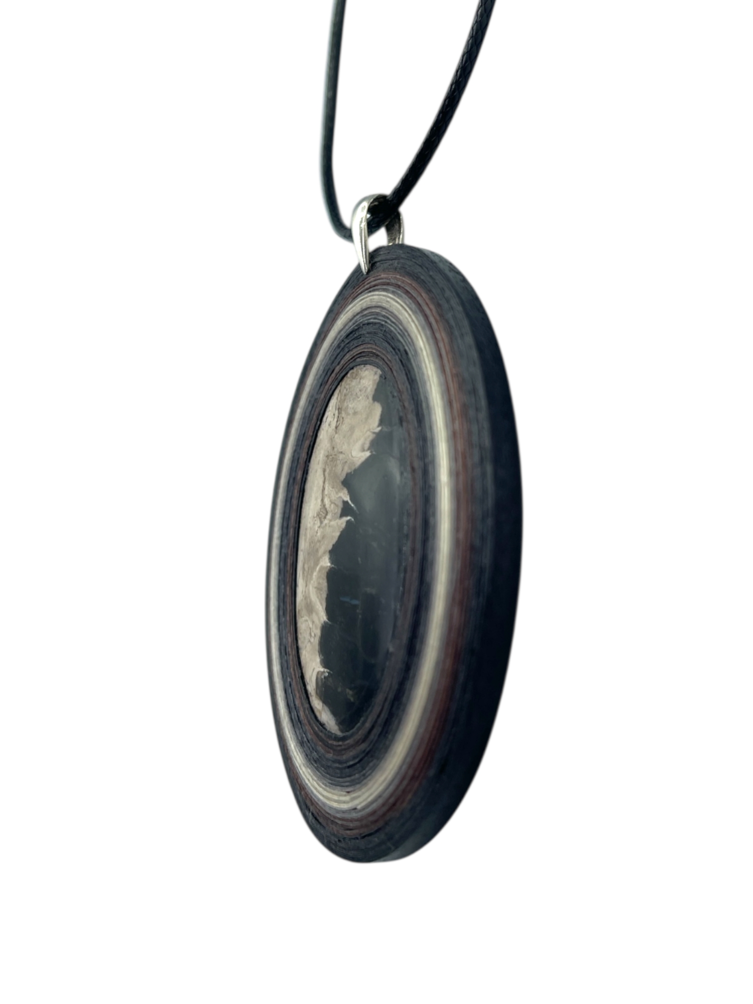 Naszyjnik z kamieniem - Agat palmowy 034 - obrazek 2