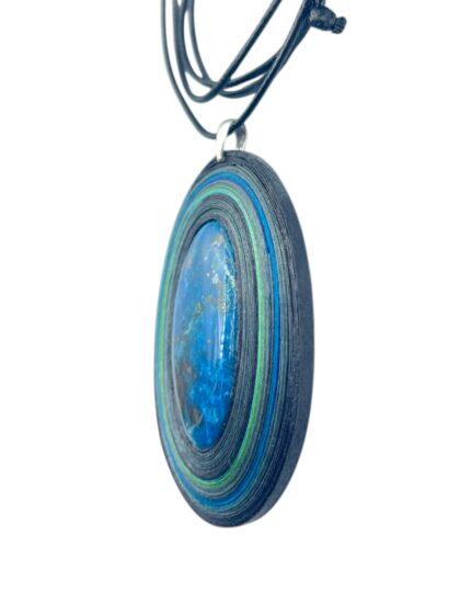 Naszyjnik z kamieniem - Apatyt 002