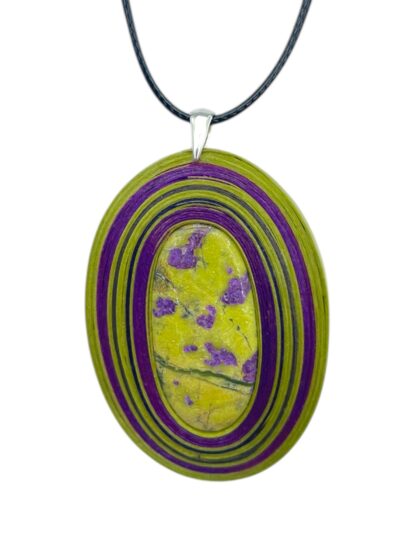 Naszyjnik z kamieniem - Atlantysyt 003