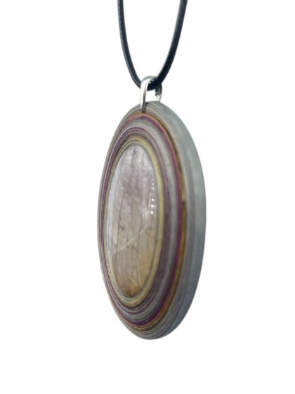 Naszyjnik z kamieniem - Jaspis fingerprint 018