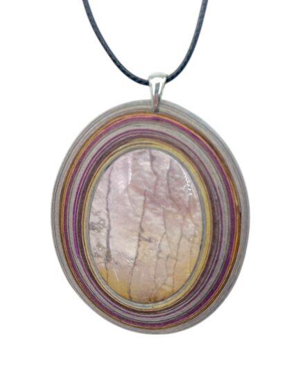 Naszyjnik z kamieniem - Jaspis fingerprint 018