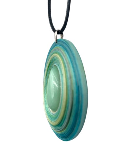 Naszyjnik z kamieniem - Jadeit 002