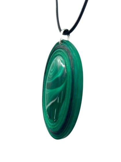 Naszyjnik z kamieniem - Malachit 003