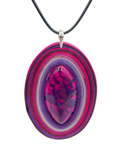 Naszyjnik z kamieniem - Agat 017